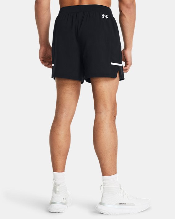 Men's UA Zone Pro 5" Shorts in Black image number 1